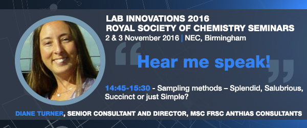 Diane Turner speaker at Lab Innovations 2016